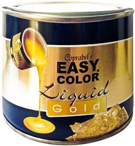 Peinture métallique dorée Easy Color Liquid Gold 910 spécial bois